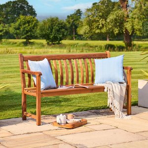 View Redcliffe garden bench - broadfield - 5ft - acacia wood
