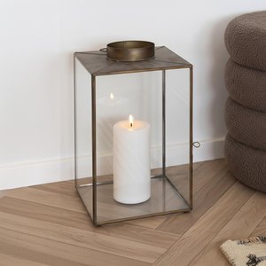 View Mohali lantern - antique brass