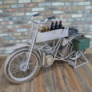 View Bar unit - grey metal - motorcycle style