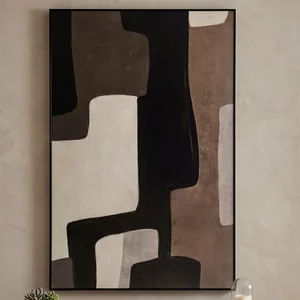 View Mirage wall art - brown - right