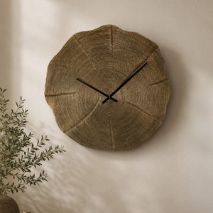 View Alien wall clock - abstract - gold - aluminium