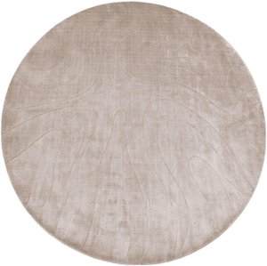 View Addison carpet - round - natural - fabric - 260cm x 260cm