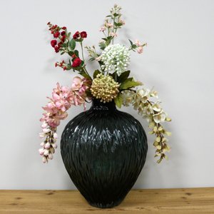 View Vase - black - glass