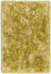 View Cosy textures plush rug - yellow - 200cm x 300cm