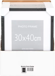 View Marbella frame display - 32cm x 45cm - black