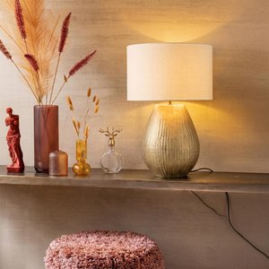 View Nebu table lamp - gold - ceramic View Nebu table lamp - gold - ceramic