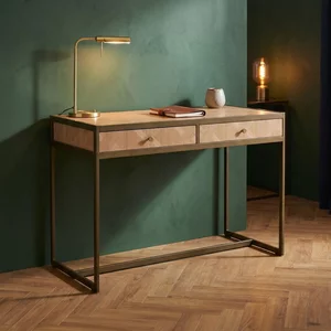 View Grenoble desk - 2 drawer - oak View Grenoble desk - 2 drawer - oak