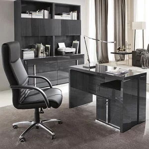View Montecarlo office desk - 120cm - grey koto high gloss