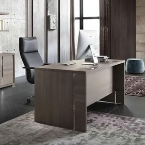 View Tivoli office desk - 167cm - grey wood