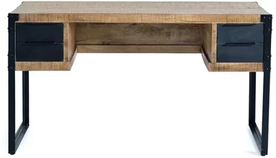 View Jeronisht desk - mango wood - 4 drawer