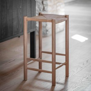 View Longworth barstool natural rattan