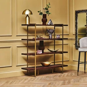 View Brando shelving unit - open - acacia wood