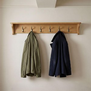 View Dorchester coat rack - rustic oak