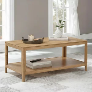 View Dunmore oak coffee table View Dunmore oak coffee table