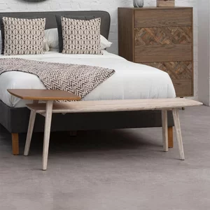 View Kyra coffee table - 2 tier - natural elm wood View Kyra coffee table - 2 tier - natural elm wood