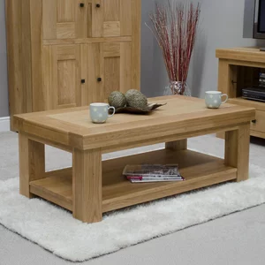 View Chunky coffee table - oak View Chunky coffee table - oak