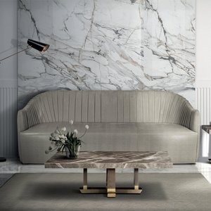 View Daytona coffee table - marble - variation available