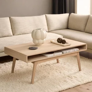 View Marte coffee table - white oak View Marte coffee table - white oak