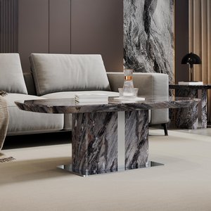 View Saronno coffee table - grey marble