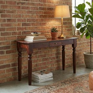 View Jaipur console table - 1 drawer - solid mango wood