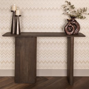 View Castello console table - smoked oak