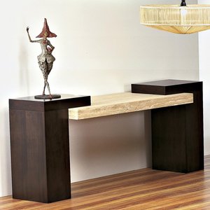 View Helen console table - marble - variation available