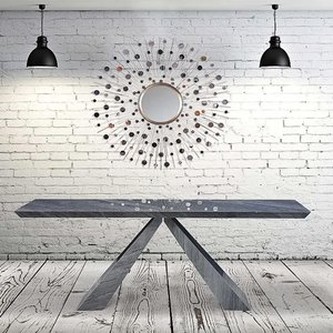 View Butterfly occasional table - marble - variation available