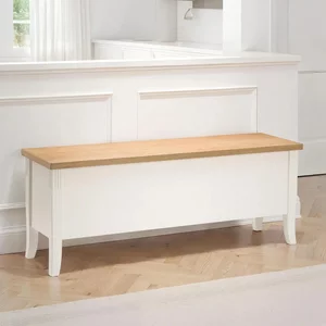 View Davenport storage bench - ivory View Davenport storage bench - ivory