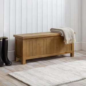 View Aspen pine storage bench View Aspen pine storage bench