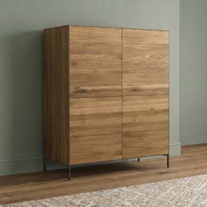 View Helga hall cabinet - 4 door - oiled oak - variation available