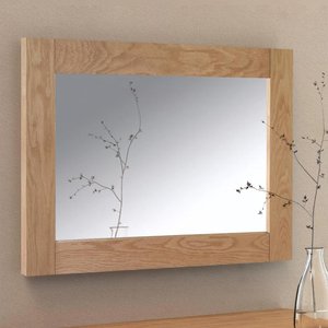 View Marlborough wall mirror - rectangular - oak View Marlborough wall mirror - rectangular - oak