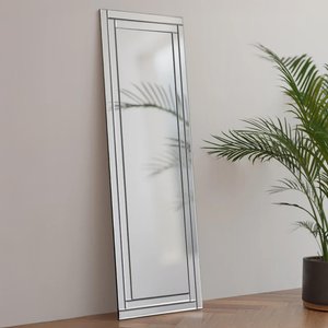 View Deco leaner mirror - glass - 40cm x 120cm