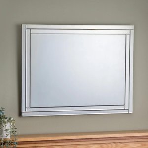 View Deco wall mirror - glass - 60cm x 80cm