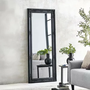 View Palais leaner mirror - antique black - wood - 70cm x 170cm