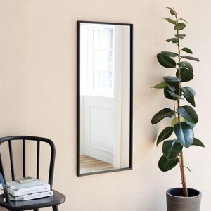 View Avening rectangular wall mirror 50x120cm black View Avening rectangular wall mirror 50x120cm black