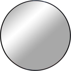 View Madrid mirror - round - wall - black - 80cm x 80cm