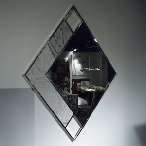 View Ego wall mirror - marble - variation available