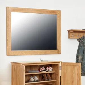 View Mobel oak wall mirror - rectangular - 81cm x 112cm View Mobel oak wall mirror - rectangular - 81cm x 112cm