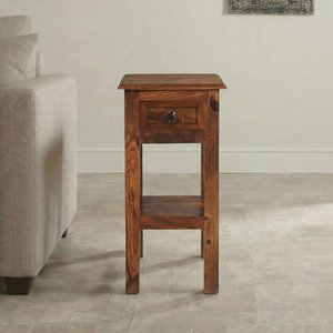 View Indian sheesham 1 drawer telephone table