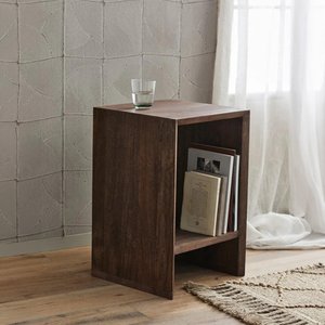 View Napo side table - square - mango wood View Napo side table - square - mango wood