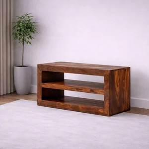 View Cube sheesham open media unit View Cube sheesham open media unit