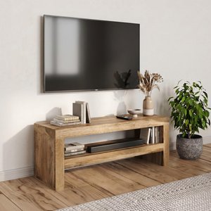 View Cube tv unit - 110cm - natural mango wood View Cube tv unit - 110cm - natural mango wood