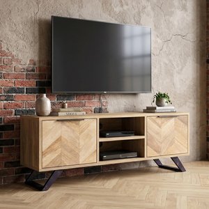 View Agra tv unit - 135cm - parquet