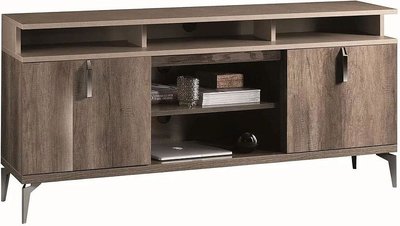 View Matera tv unit - wood grain gloss