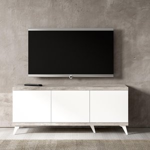 View Modern treviso storage tv unit - 151cm - white