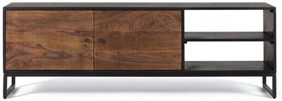View Venedocia tv unit - 2 door - mango wood View Venedocia tv unit - 2 door - mango wood
