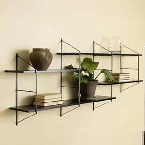 View Belfast wall shelf - black