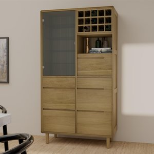 View Scandic drinks cabinet - oak