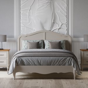 View Chateau soft white painted king size bed View Chateau soft white painted king size bed