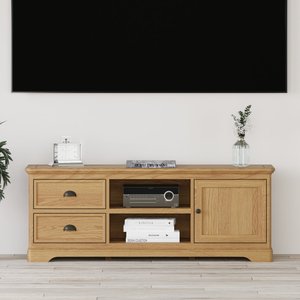 View Cambridge solid oak super wide tv cabinet View Cambridge solid oak super wide tv cabinet